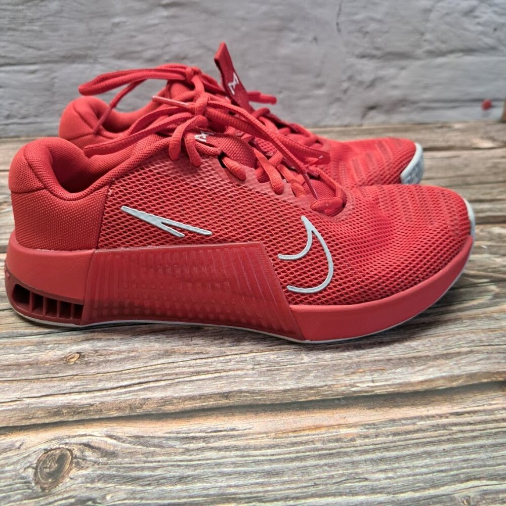 nike metcon 9 workout shoes in uniiversity red crossfit 6.5